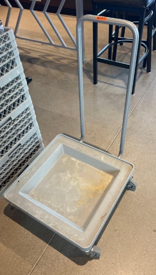 glass rack cart