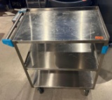 stainless steel rolling cart