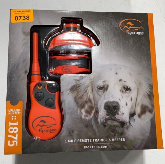 SportDog brand remote trainer and beeper
