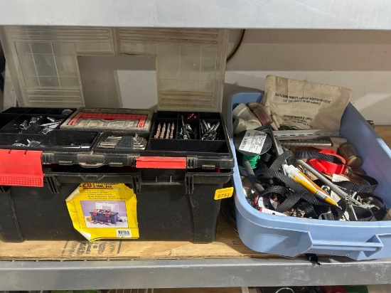 Lot the tools and Tool Box