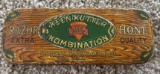 VINTAGE KEEN KUTTER KOMBINATION RAZOR HONE SIMMONS HARDWARE CO. INC