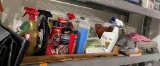 Car cleaning materials, planters and miscellaneous items