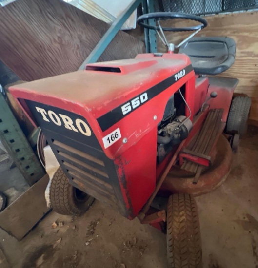 vintage Toro 550 mower untested
