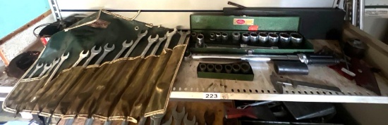 S&K standard wrench set, plus socket set and more