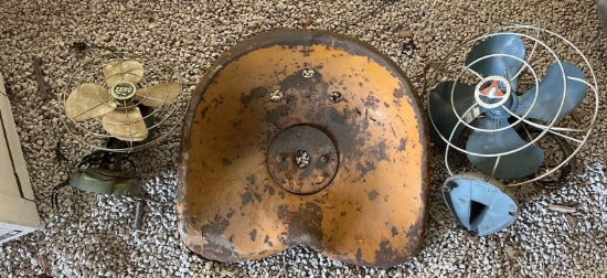 Antique fans and MM seat