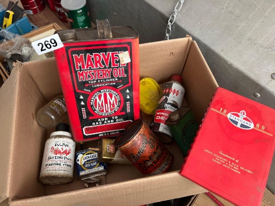 Oil cans, and Standard oil memorabilia