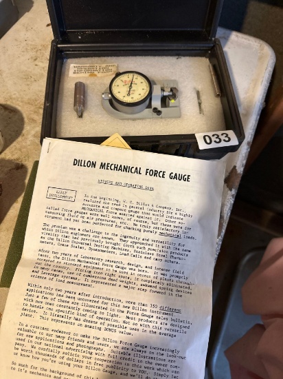 Dillon Mechanical Force Gauge