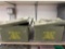 Metal Ammo boxes with fastners plus