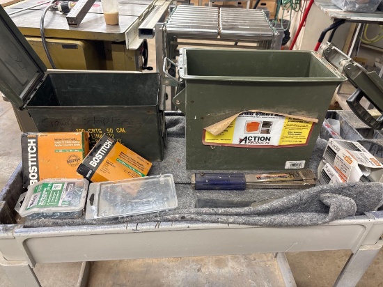 Metal Ammo box & utility box