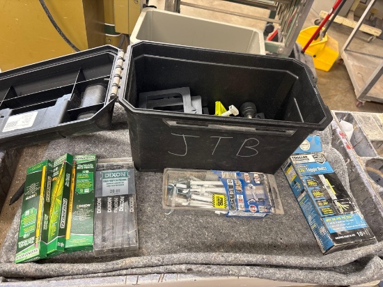 Storage Box with fasteners etc