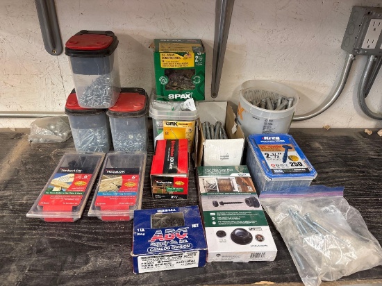 various screws