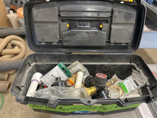 ToolBox with air line repair / air tool ends
