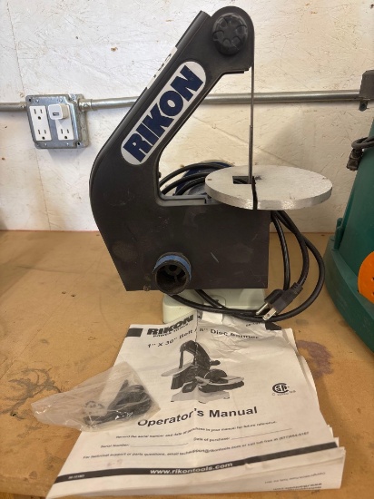 Rikon model 50-151 1inch belt and 5inch Disc Sander