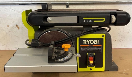Ryobi BD4601G 4inch and 6inch Belt and Disc sander