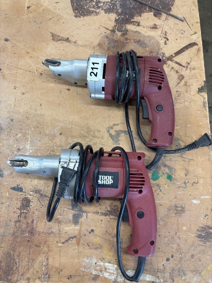 Tool Shop sheet metal sheers