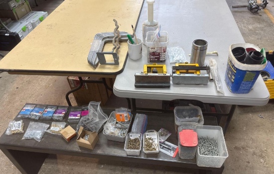 screws, bolts & misc items