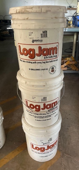 3x Log Jam Chinking Buff color