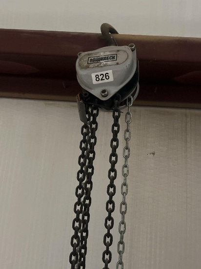 Roughneck chain hoist