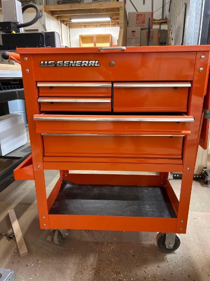 US GENERAL Tool Box 30 inch X 21 Wide inches X 41 inches Tall