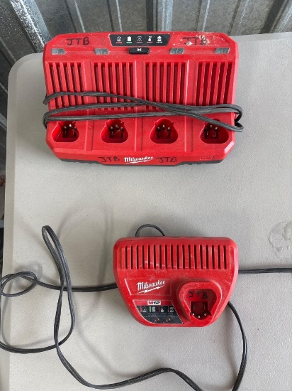 Milwaukee 18volt chargers