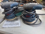 2x Bosch palm sanders