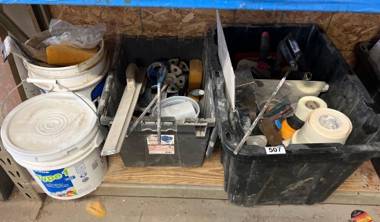 Painting and drywall supplies