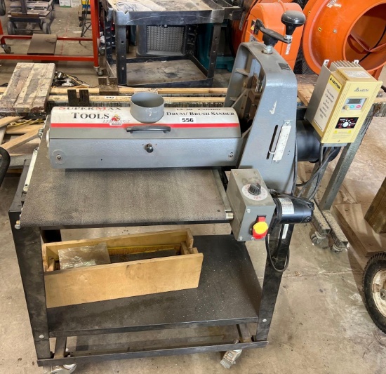 Super Max tools 19-38 combo drum/ brush sander with Delta inverter
