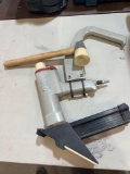 Wood floor nail gun - Central pneumatic with mallet