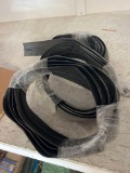 3 rolls of rubber transition strip approx 24 ft