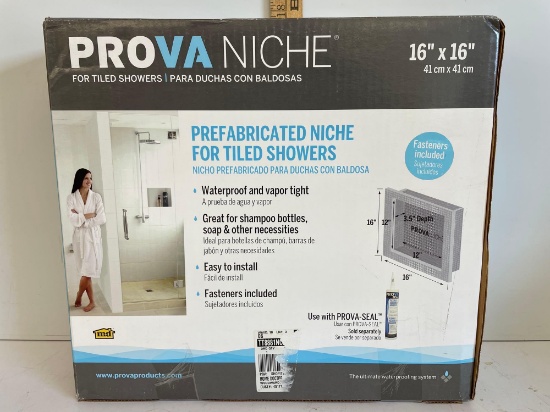 Prefabricated Niche for tiled showers new