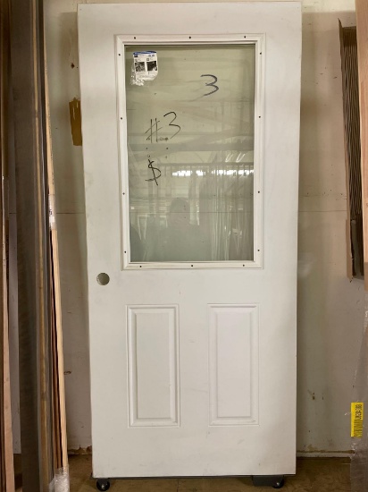 Slab door 36