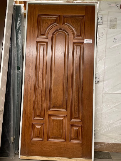 Beautiful Slab fiberglass Door 36