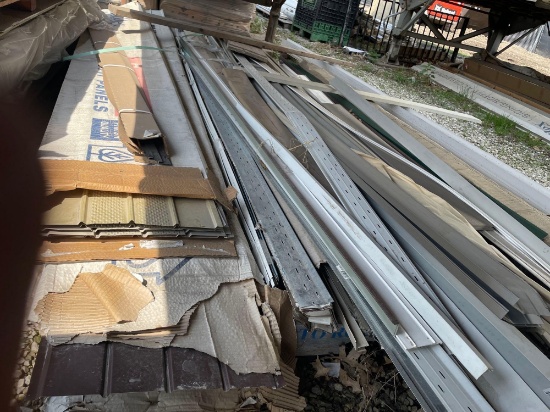 One pallet with soffit siding and more