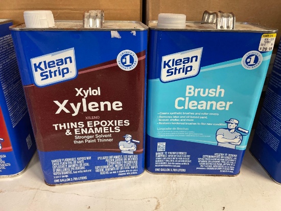 Klean Strip Xylene and Brush Cleaner new
