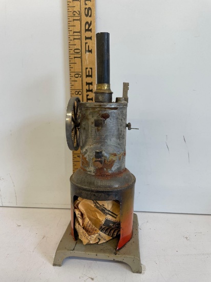 weeden steam engine toy upright