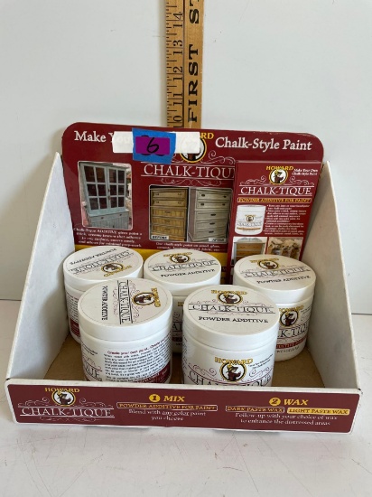 Chalk-tique powder additive for paint new
