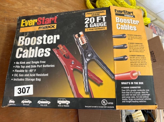 New Booster cables
