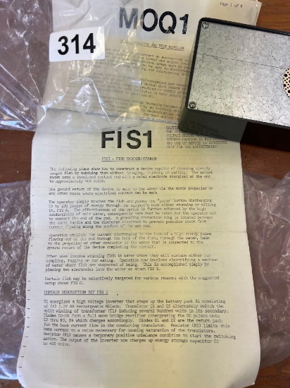 Fish shocked/stunner and mosquito an pest repeller no cords