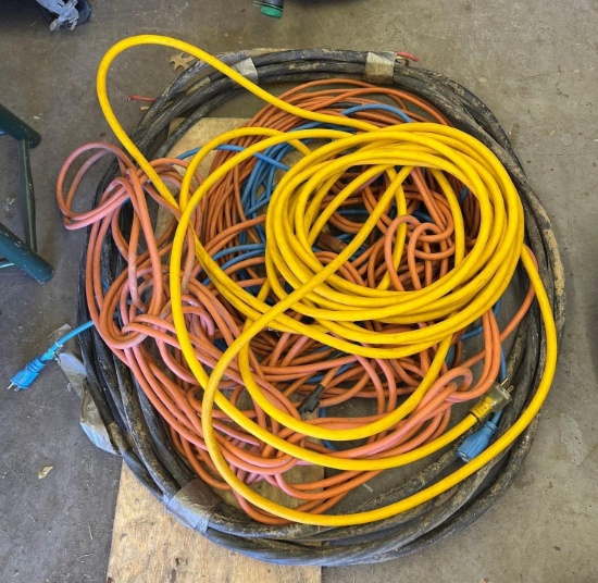 Extension cords and 220 wire