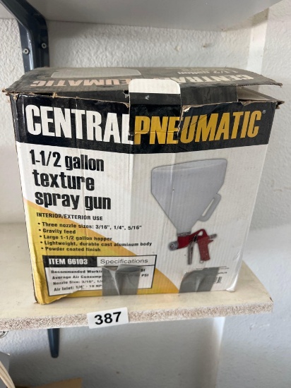 Spray texture gun