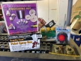 Aluminum polishing kit, paint spray gun, oil, horn and locks