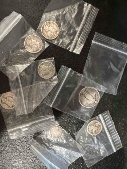 Silver coins - 7