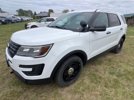 28263-2019 Ford Explorer Police Interceptor AWD 136k