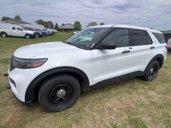 18373-2020 Ford Explorer Police Interceptor AWD 113k see description