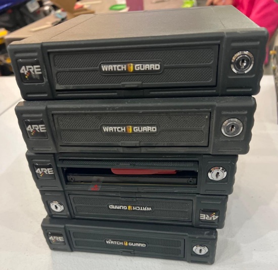 WatchGuard 4RE In-Car Video System, commonly used in law enforcement vehicles. It is a digital video