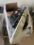 Pallet of all items removed from a police interceptor explorer. lights, cages plus