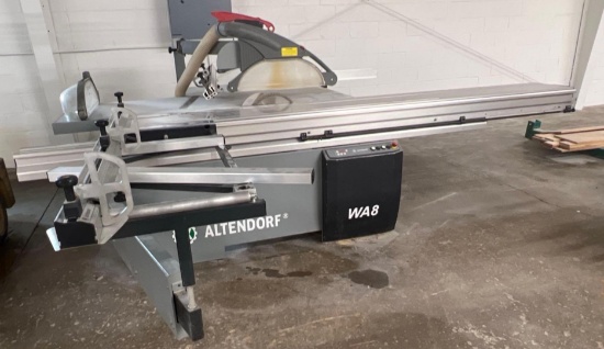 ALTENDORF WA8 14 foot Sliding table saw