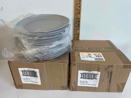 plates color grey new