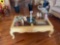 End table with decor!
