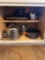 Misc. pots, pans, sheets, and cooking equipment